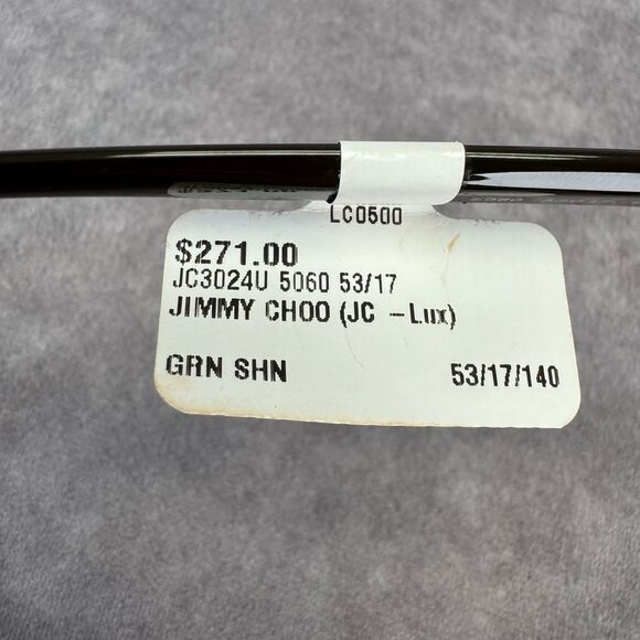 Jimmy Choo Caper Green JC3024u Eyeglasses NWT $271 - Picture 5 of 10